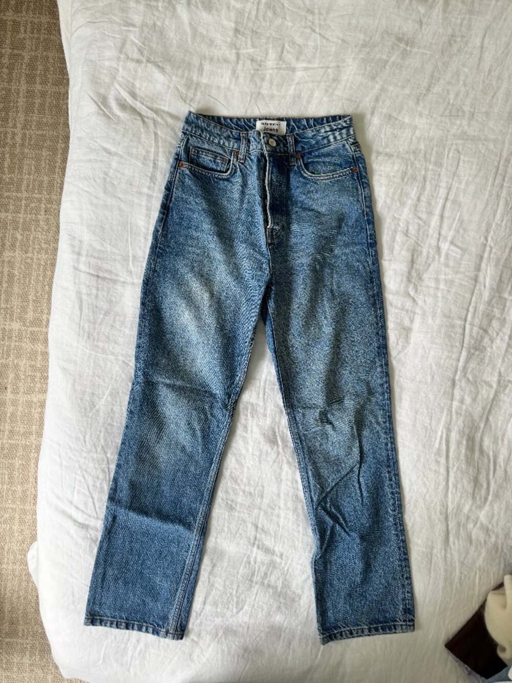 Reformation Cynthia High-rise Straight Jeans